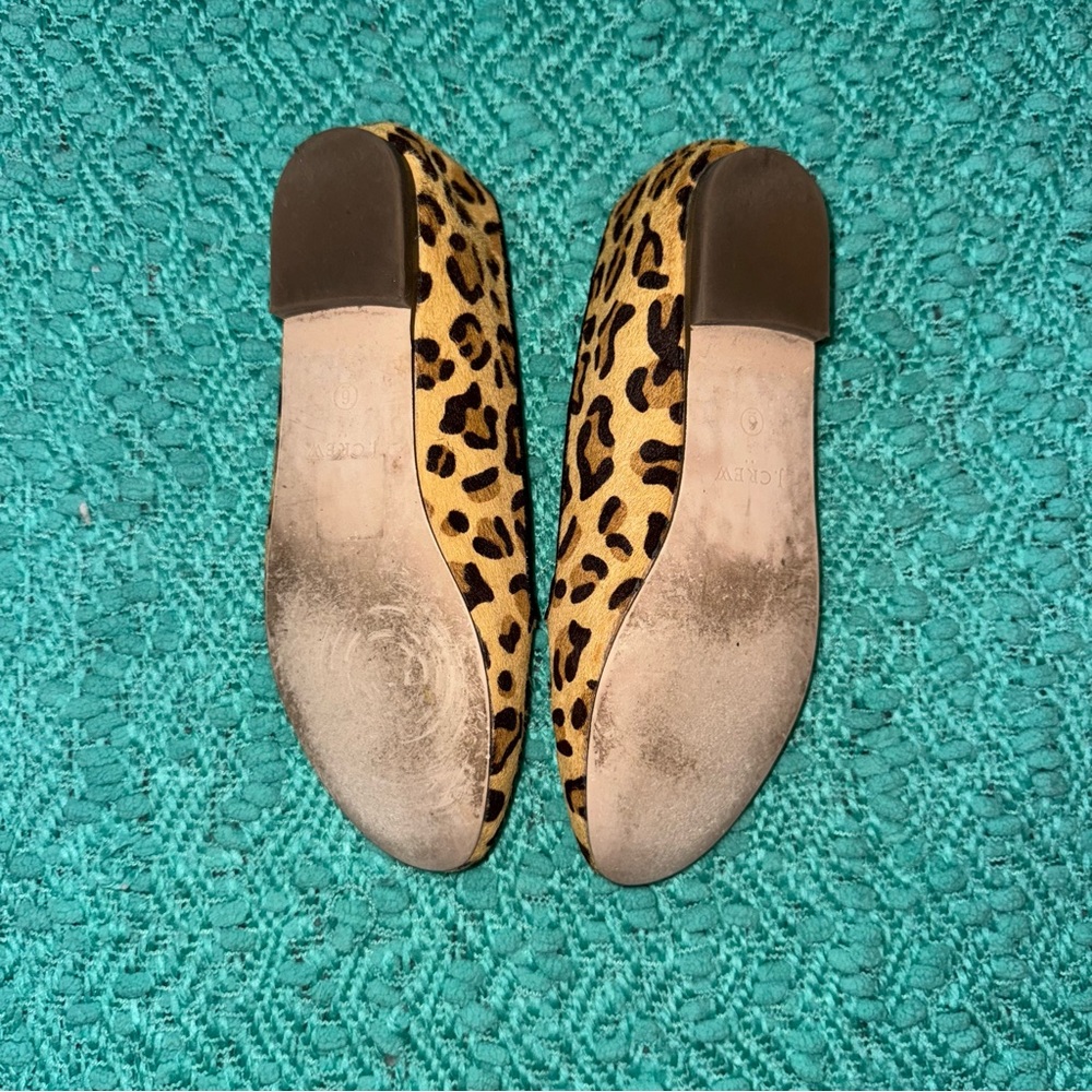 J. Crew Leopard Print Women's Loafers - Picture 4 of 6
